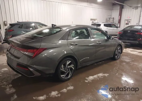 2025 Hyundai Elantra Sel Convenience from USA, damaged, VIN KMHLS4DG7SU009050